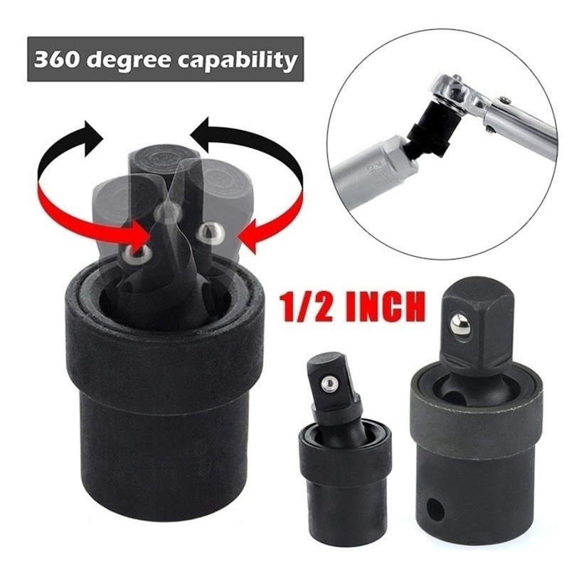 Pneumatic Impact Wrench - 1/3 adet 360 derece dönebilen mafsal